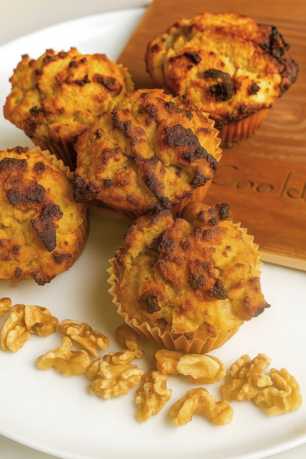 Apple and Walnut Muffins